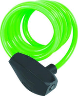 antivol velo cable spiral abus stars 490 kids vert